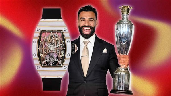 “مبلغ خرافي”.. كم يبلغ سعر ساعة محمد صلاح؟ (صور)